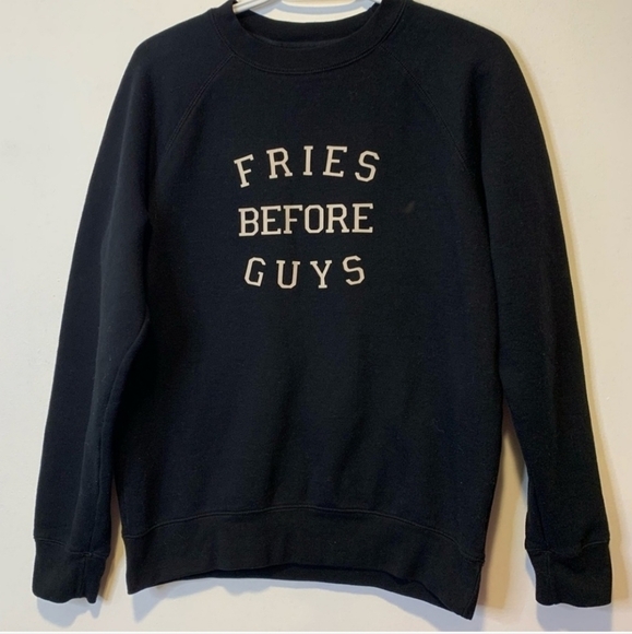 Black Graphic Sweatshirt - Picture 4 of 7